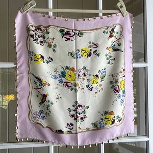 Tory Burch Silk Printed Scarf